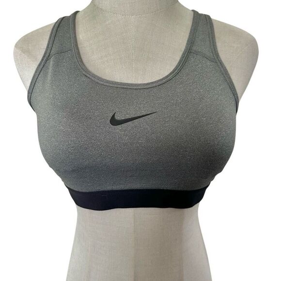 Nike Pro Classic Medium Support Sports Bra - Picture 1 of 8